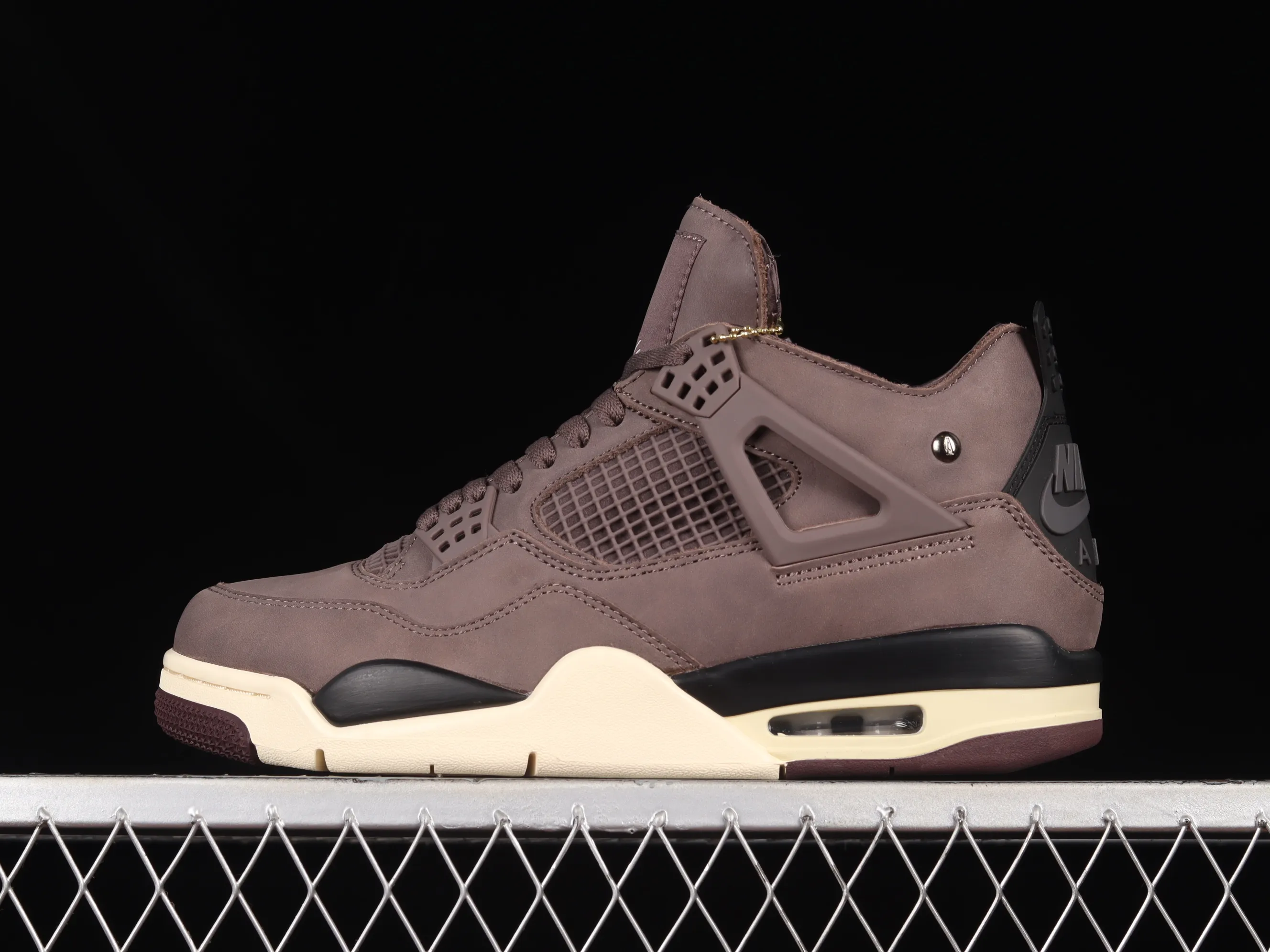 All categories Air Jordan Jordan series basketball shoes Air Jordan 4 pure original version A Ma Maniére x Air Jordan 4 "Violet Ore" AJ4 Joe 4 joint model burgundy red DV6773-220